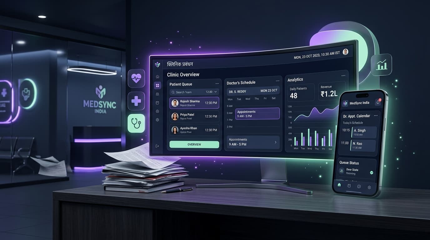 Clinic Management Software for India: Replace WhatsApp, Excel, and Paper